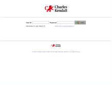 Tablet Screenshot of dfo.charleskendall.com